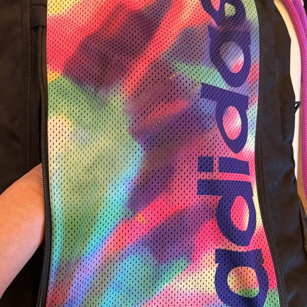 Adidas tie-dyed backpack computer bag - Picture 4 of 11